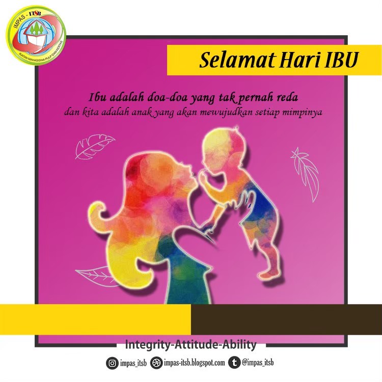 Ibu adalah pahlawan tanpa tanda jasa juga bunga dari surga. Mari jadikan dunia ini sebagai tempat yang aman dan menyenangkan bagi sosok wanita calon ibu-ibu kita.
.
Selamat Hari Ibu ❣️💐
#hariibu2019
#selamathariibu
#momday