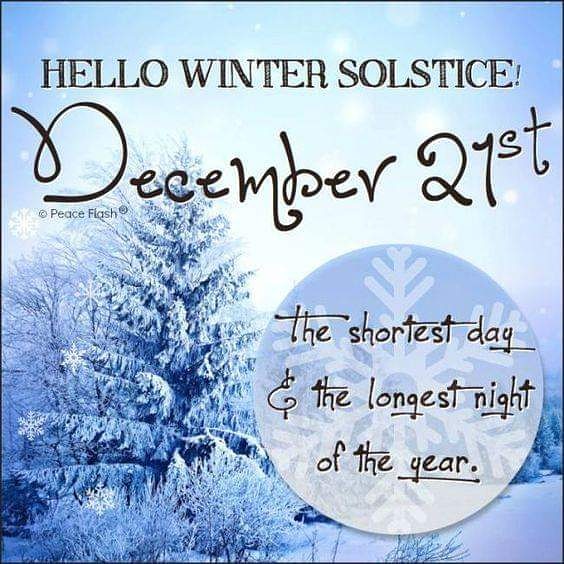 BookTradeShows's tweet photo. Happy Winter Solstice!! https://t.co/xhG63LLWoQ