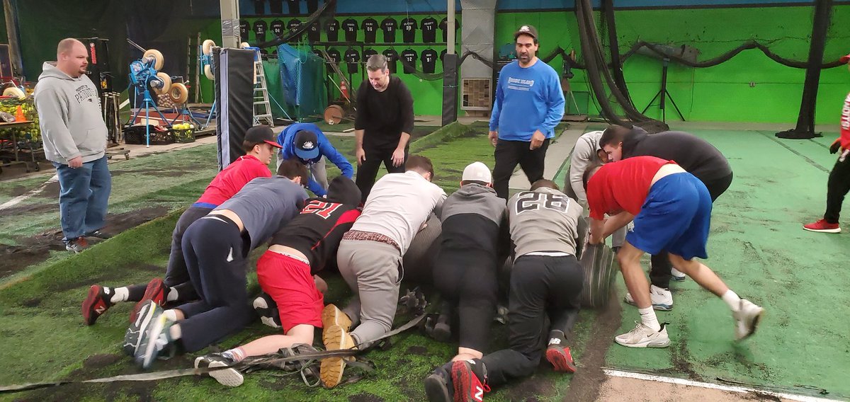 RIBI_Baseball's tweet photo. When we work as a TEAM, we can move Mountains! That's what is feels like anyways. Tomorrow we are lining up the Seams, Glueing the Edges and putting everything else in place. Need more #ribifamily and #banditsfamily to help finish strong on this Project! #ribaseball #teamwork https://t.co/FR5hWnpIBJ
