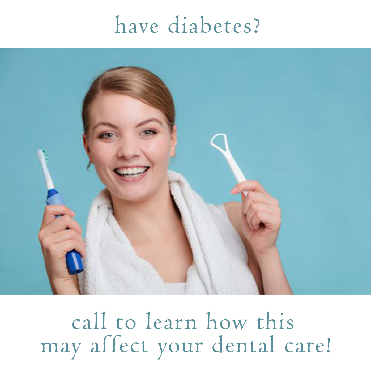 If you have diabetes, you might have a higher risk of developing gum disease.