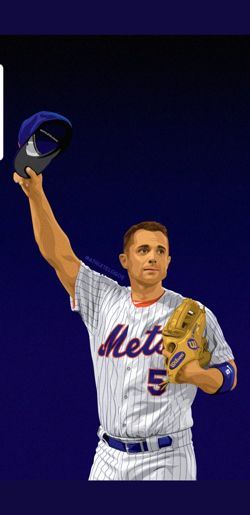 Loved by all Mets fans, happy birthday David Wright. 