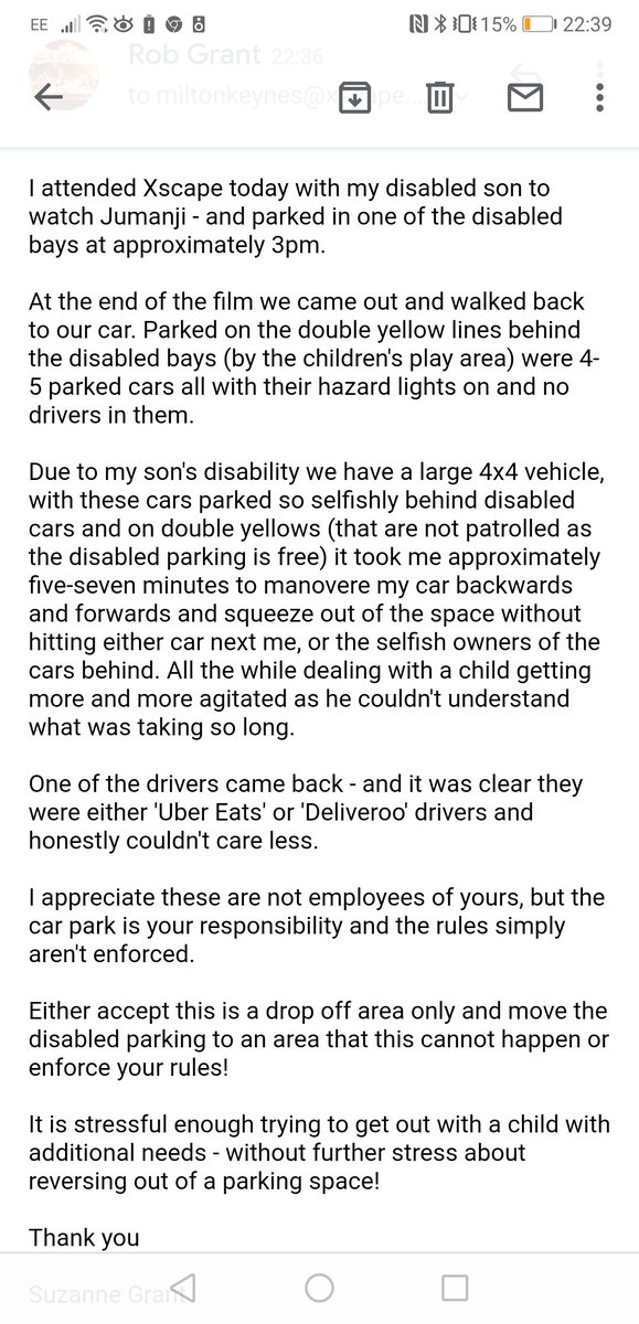Sajreg's tweet photo. @Deliveroo  shame on your driver's .... https://t.co/jpv8ycO5DB