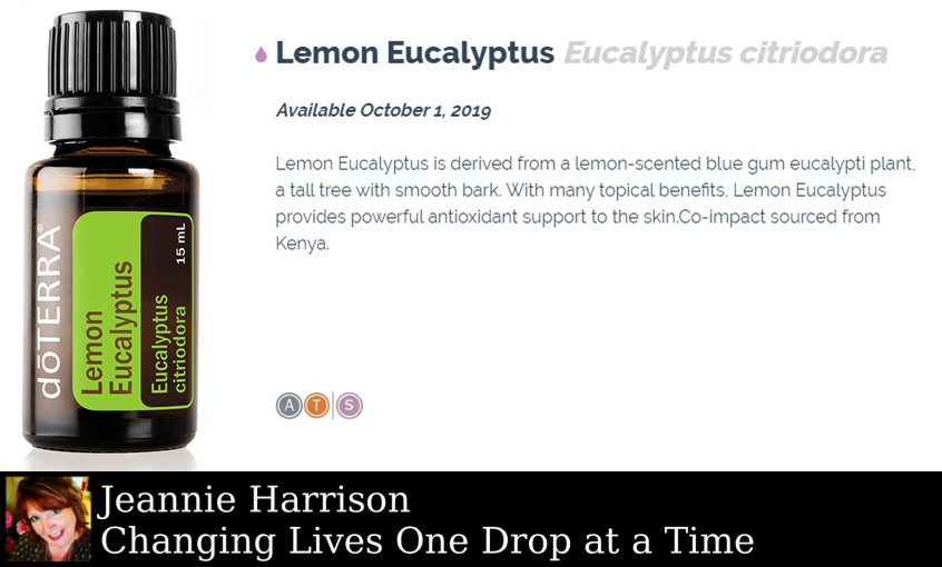 EssentialOilsRN's tweet photo. Lemon Eucalyptus is high in cleansing citronellal and citronellol, making this essential oil ideal for surface and skin cleansing. It's also great to have on hand when in need of a revitalizing boost! https://t.co/aavqYnNOCF