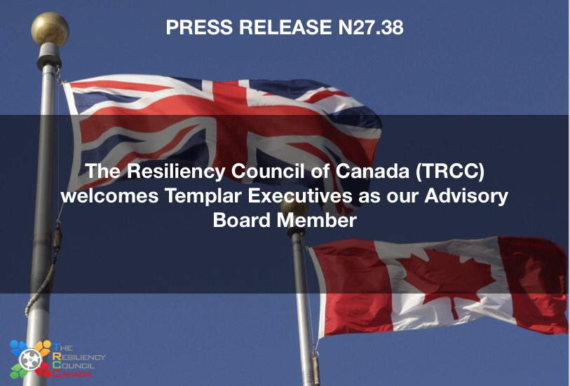 TrcCanada's tweet photo. We are very much looking forward to exchange knowledge, expertise and value with @templarexecs to make Canada the most secure and resilient digital Nation in the world.  Link to Press Release:  https://t.co/PV0ySNDYrU https://t.co/8qsfkR7jb2