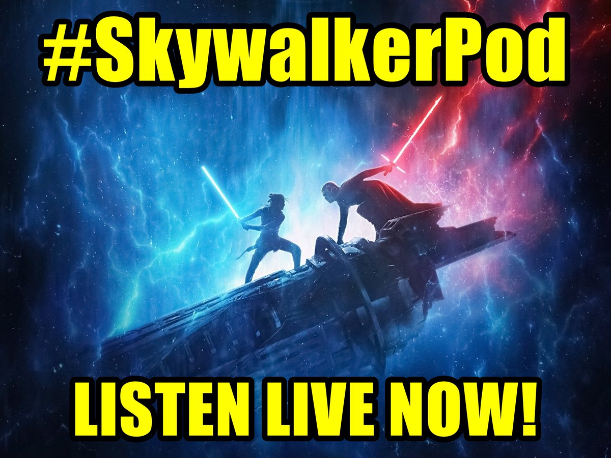 TheSWU's tweet photo. LISTEN NOW --> https://t.co/SZPCUi1DKP
#SkywalkerPod #StarWars #TheRiseOfSkywalker #SWU #IPC #TROSSpoilers https://t.co/3TkDShHFBo