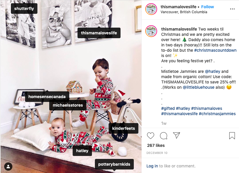 UDontDisclose's tweet photo. .@thismamaslife DID NOT disclose #ad #sponsored post for @HatleyCalgary. As per @AdStandardsCan @CompBureau guidelines, #gifted is not disclosure. #influencerfraud https://t.co/sfGpiyCgBe https://t.co/MqJCqBJ27T