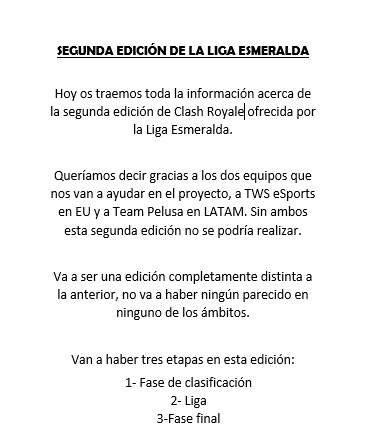 Liga Esmeralda tweet media