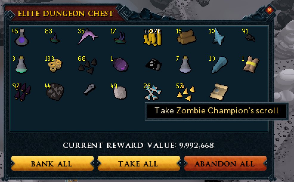 sukker jeans haj 1th on Twitter: "Hello, This is my collection of Zombie Champion's Scrolls  from ED3. Bye. (Any chance these could stop dropping once you have the  Champion of Champions title? thxxx) #runescape #runescape3 #