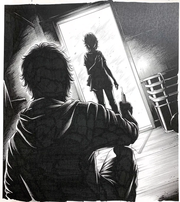 漫画表現の基本であり究極は
やっぱり「白黒」にあると思う。 