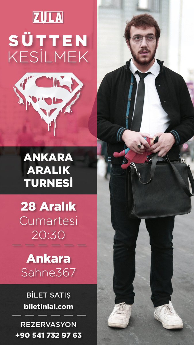 zulaperformans's tweet photo. #süttenkesilmek 
28 ARALIK Cumartesi 20.30 'da #ankara @Sahne367 'de

Biletler @biletinial .com 'da

#ankaratiyatro #ankaraetkinlik 
@ankaraetkinlikz @ankaraetkinliik https://t.co/kvJP33GYLu