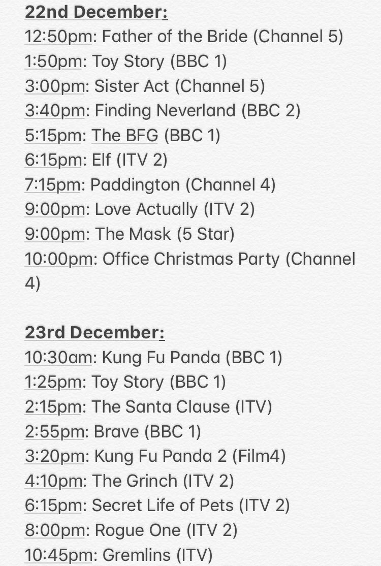 _AmirNazar's tweet image. A list of the movies on freeview tv over the next few days 👍🏽 rt to save a life
