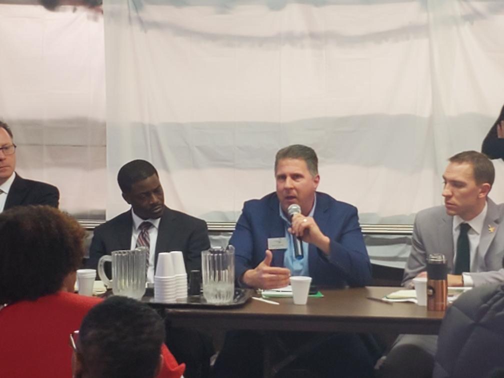 kennedyforexec's tweet photo. It's important to talk about how we can uplift all the communities in MKE County. I appreciated Dr. Pam Malone's invitation to speak at @CBCMilwaukee's candidate forum. It was a respectful and hopeful discussion and I am gratified by the warm response to my message. https://t.co/FLpU5c3em7