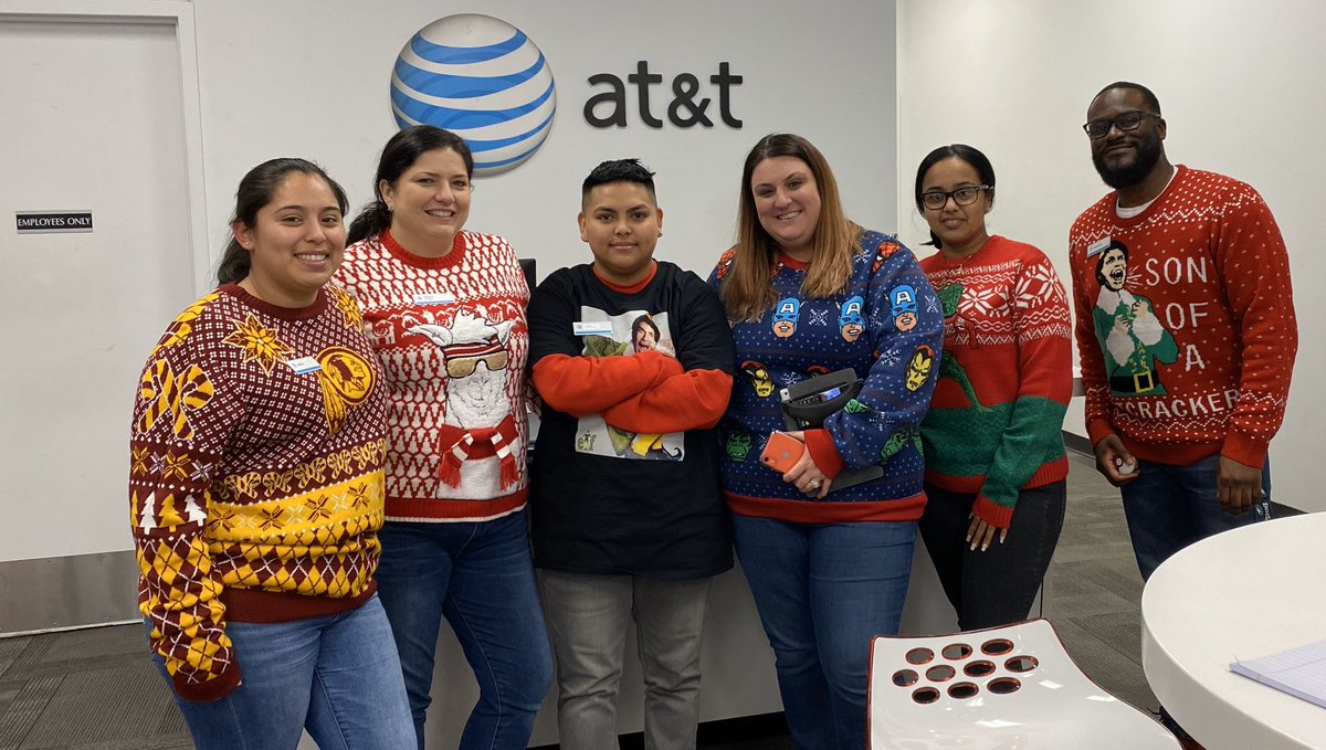 Ugly Christmas Sweater Day!