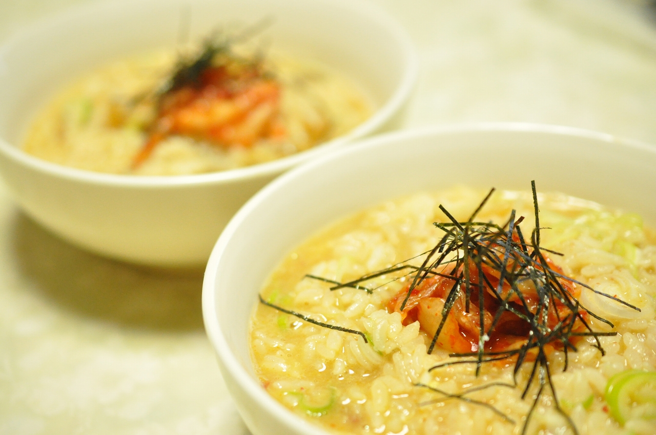 Debutousan 昨夜のキムチ鍋の残り汁でおじや キムチ鍋 キムチ 鍋 おじや 朝ご飯 今日の朝ご飯 Twiitter家庭料理部 男料理 お腹ペコリン部 料理男子 Breakfast 早餐 Debutousan