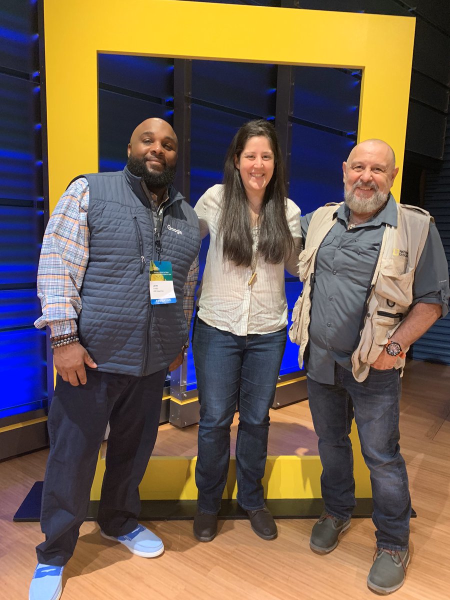 Leontynesjr's tweet image. The #natgeoedsummit is ALWAYS that recharging and envigorating event! I immediately used those learning opportunities for my students in the classroom. @NatGeoEducation