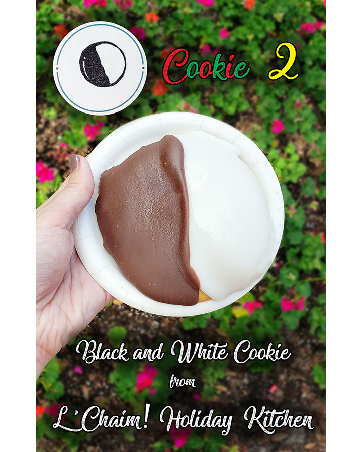 Cookie 2 was definitely one of our favorites. It's HUGE! And delicious! Who doesn't love a good Black and White cookie? 😍🍪🌐
·
·
#merrychristmas #christmascountdown #christmascookie #christmasindisney #holidaycookiestroll