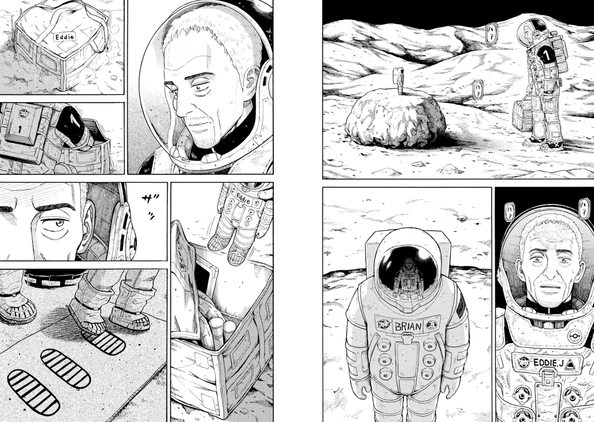 【ブライアン 待たせたな】
今回のグッズは、エディが人形を置くシーンも再現できます。

紙細工の小さな人形を置くとき、
エディと同じ感動を味わえる気がします。 