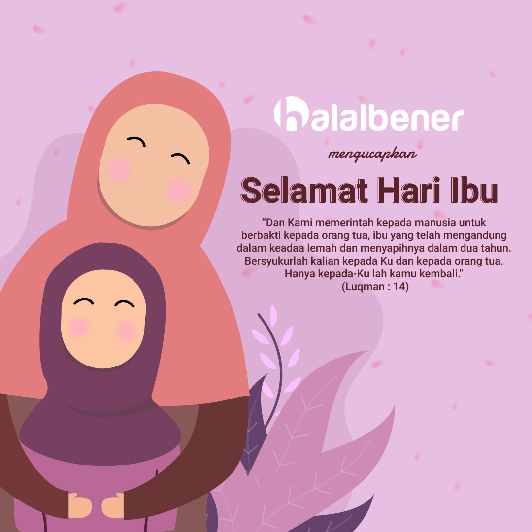 HalalBener's tweet photo. #SelamatHariIbu Halalbener telah melakukan wawancara kepada beberapa orang ibu dengan latar berbeda, kami ingin menggali apa sebenarnya impian terpendam mereka.
Lihat videonya dengan klik link : https://t.co/TgnGsNxh0c https://t.co/ODrsIbfgVo