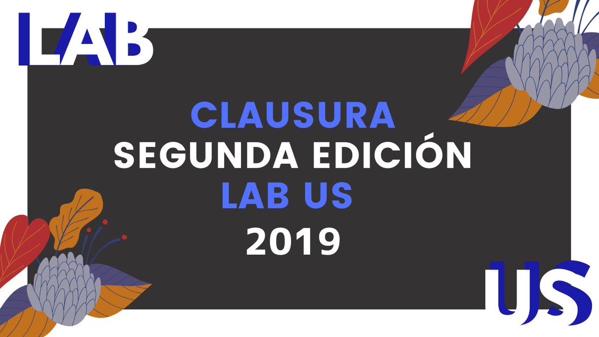 Labuio_us's tweet photo. ✨MUCHAS GRACIAS ✨

Por parte del equipo de esta edición del LAB US, nuestros co-host y colectivos externos; agradecemos a los asistentes que disfrutaron de nuestros eventos y servicio a lo largo de este año 2019 en nuestro espacio. 

Hasta la próxima 💙

#quito #clausura2019 https://t.co/j38IPZyUc8