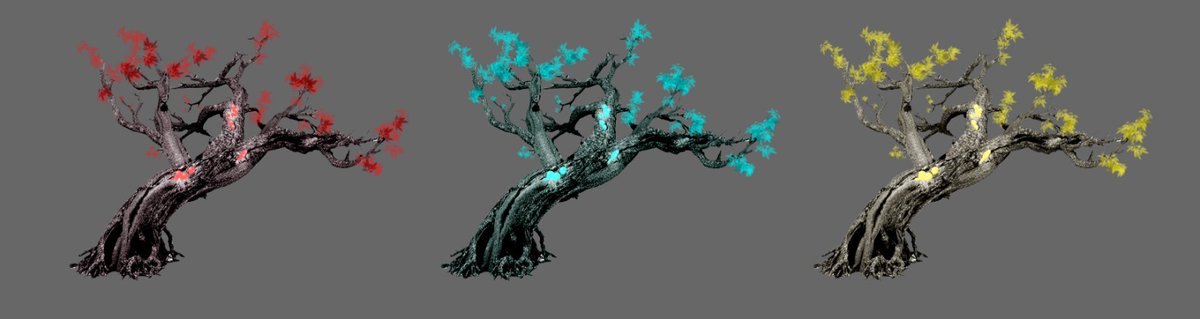 BulletSoft_GS's tweet photo. #Project_F #foliage #artwork #trees #gamedev #WIP https://t.co/WsTkFMisDA
