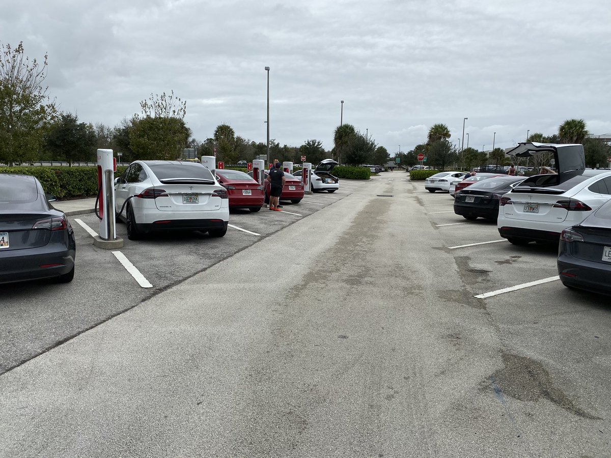 hartmann_david's tweet photo. @elonmusk @Tesla the Fort Drum super charger really needs some love!! 2 hour wait times. 2/6 out of order.
Missed my friends wedding ceremony 😢 https://t.co/7IkFCiMOl5
