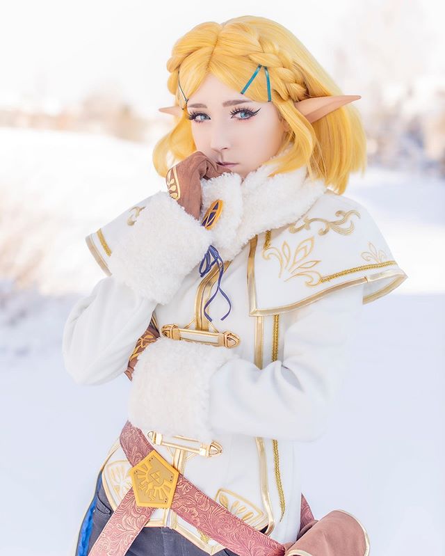 ゼルダの伝説:ブレスオブザワイルド プリンセス ゼルダ 冬服 コスプレ