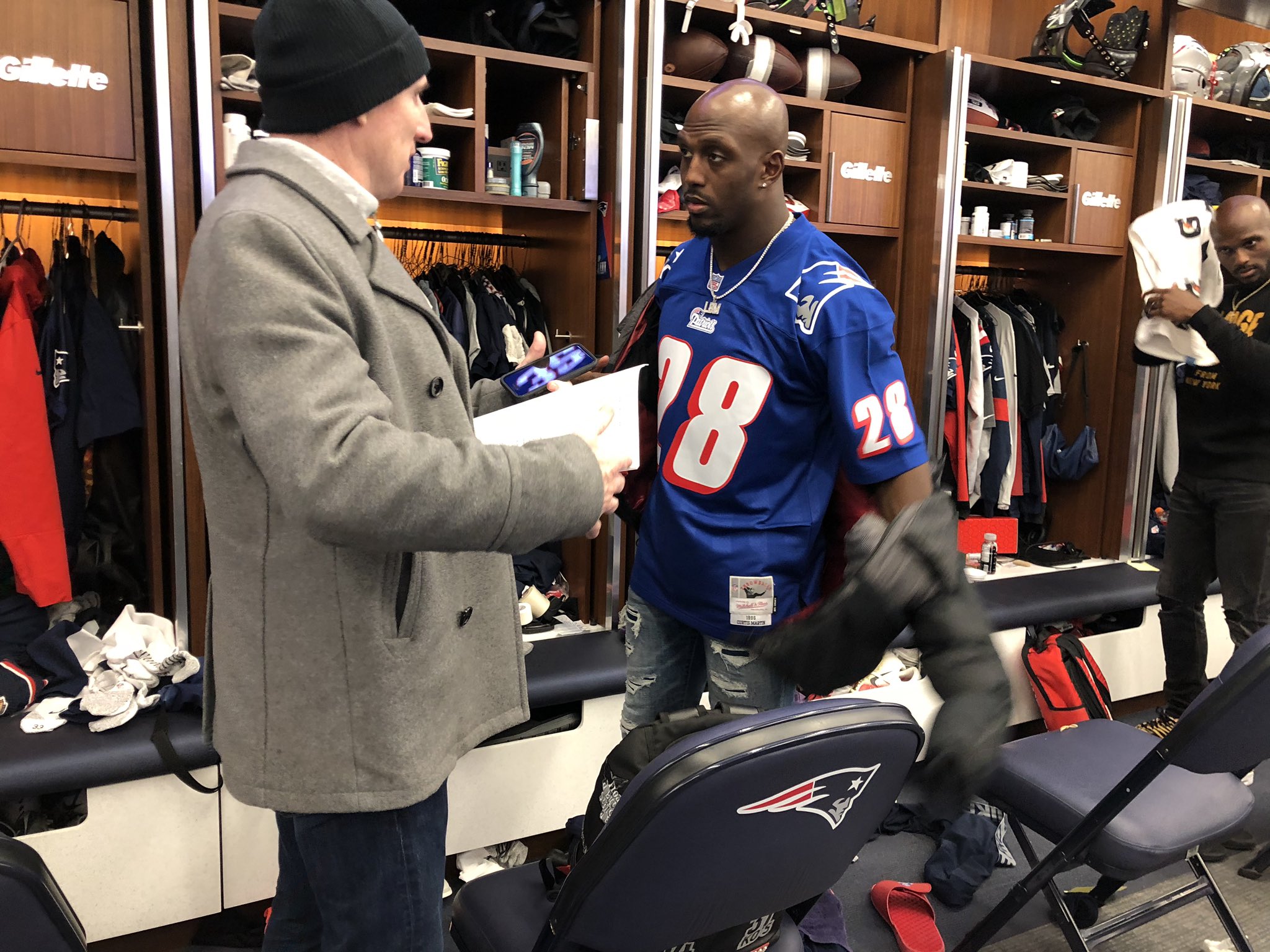 curtis martin patriots jersey