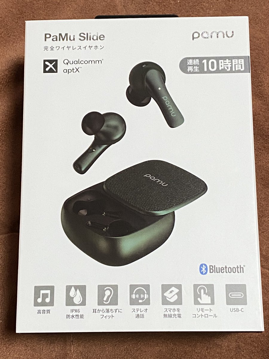 ukty_99's tweet image. ワイヤレスイヤホンをとうとう購入✨

#Padmate
#PaMuSlide