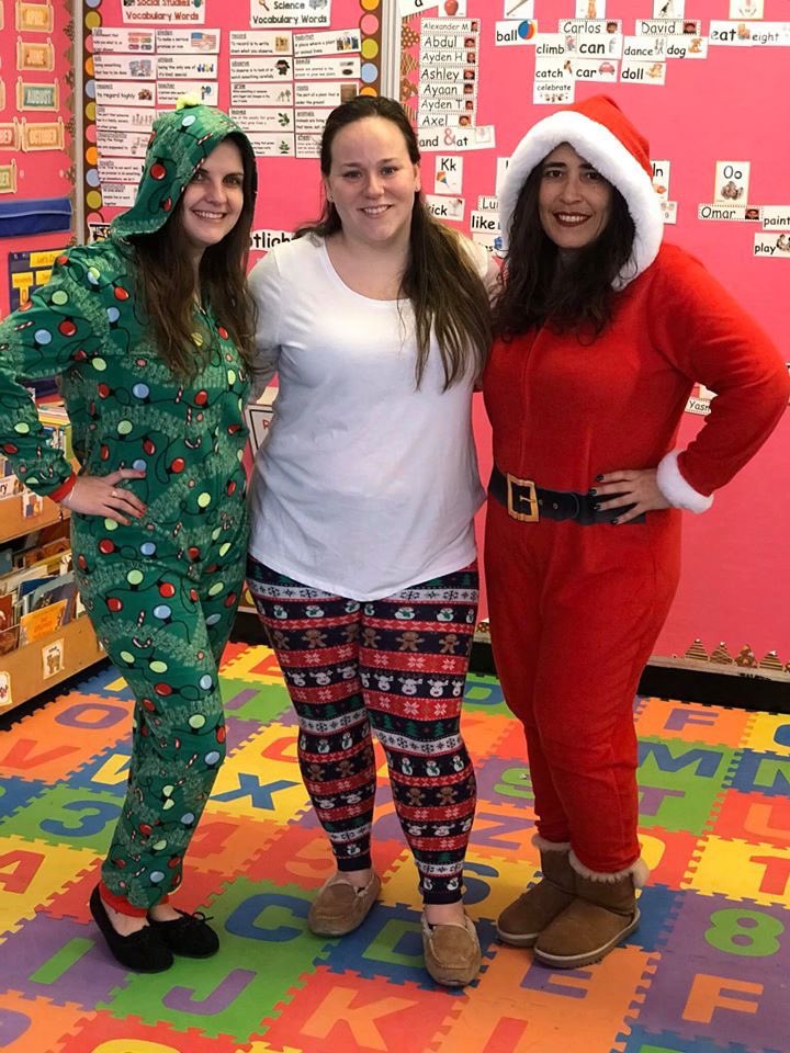 dromero2470's tweet photo. Pajama Day yesterday! Happy Holidays to all! #PS253 #vacationmode https://t.co/vjT5AtkZWm
