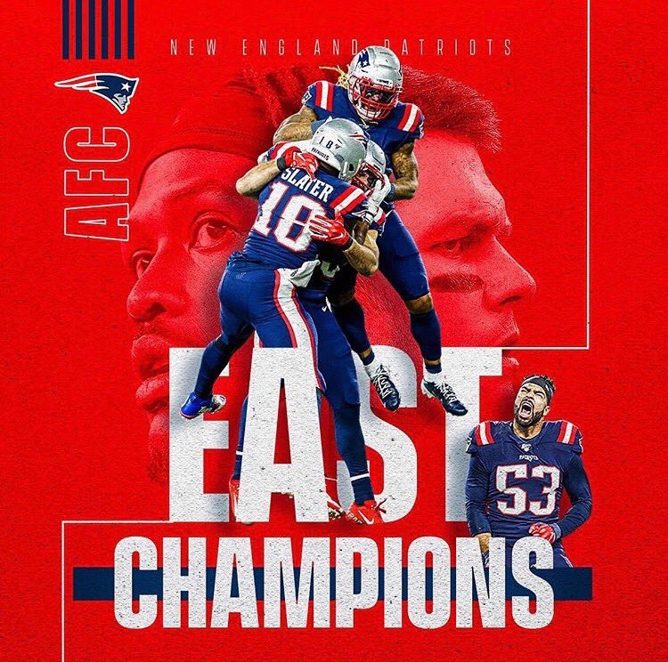 11 years straight. A perfect decade!!! <a href="/TomBrady/">Tom Brady</a> <a href="/Edelman11/">Julian Edelman</a> <a href="/RobGronkowski/">Rob Gronkowski</a> <a href="/McCourtyTwins/">Devin&Jason McCourty</a> <a href="/KVN_03/">Kyle Van Noy</a> <a href="/BB_HulkSmash/">Brandon Bolden</a> <a href="/SweetFeet_White/">James White</a> <a href="/BumpNrunGilm0re/">The Gilly Lock</a> <a href="/SebVollmer/">Sebastian Vollmer</a> <a href="/Flyguy2stackz/">Sony Michel</a> <a href="/RBrex34/">Rex Burkhead</a> <a href="/IzzoRyan/">Ryan Izzo</a> <a href="/jkbmyrs5/">Jakobi Meyers</a> <a href="/NkealHarry15/">Keal</a> <a href="/Mattylac11/">Matt LaCosse</a>
