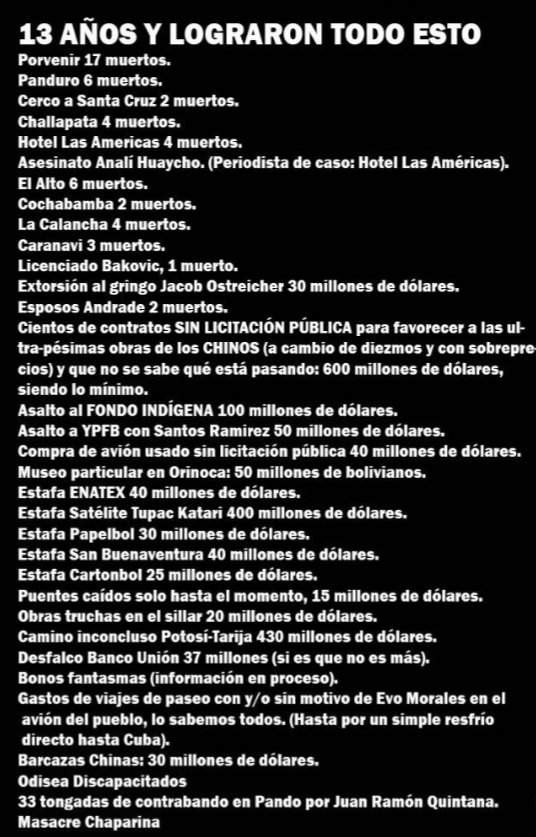 sandy_troche's tweet photo. Quien ha creado una mafia narcoorganizada en Bolivia?
#EvoLoHizo https://t.co/aNGixWuwS5