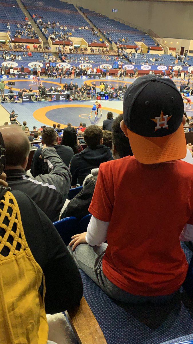 katiepyles's tweet photo. On the edge of his seat rooting for his #1 @CDPyles2011 @LeeSpencerlee36 https://t.co/pDIhtiH1Dr