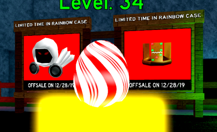 Undim On Twitter New Update Is Here New Ultimate And Rich Tier Items Dominus Freshness And Gingerbread Domino Crown Have Been Added To Rainbow Case For A Limited Time 1 Week New - case clicker roblox every code