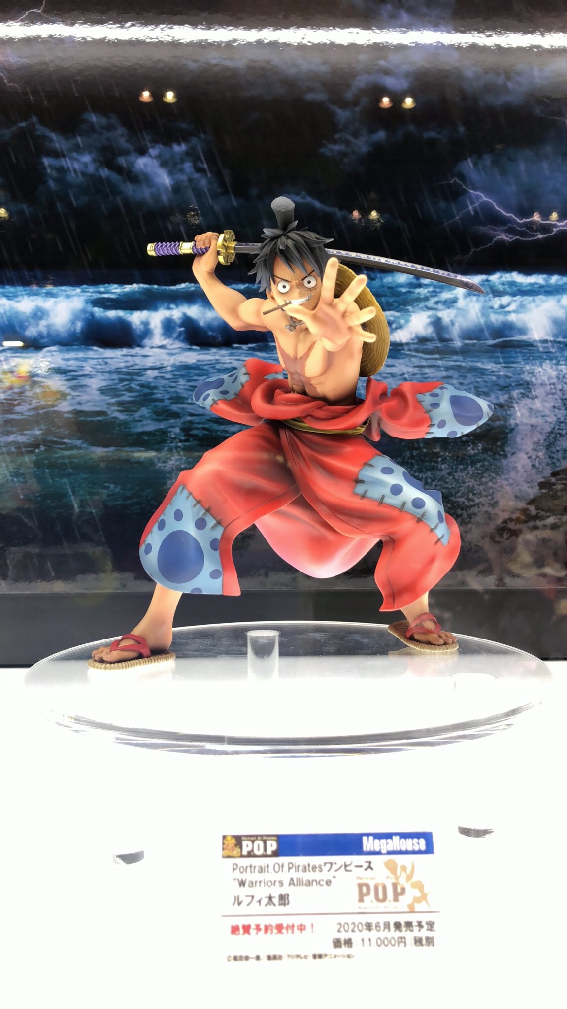 メガハウスとり子 メガホビプラス Ar Twitter ジャンプフェスタ 限定受注中 P O P Warriors Alliance ルフィ太郎 彩色原型展示 シリーズは トラファルガー ロー ゾロ十郎 原型展示も とってもカッコイイので Pop15thmemorial 続報をお楽しみ