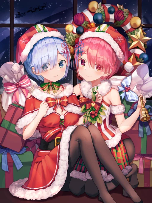 #レム #ラム #クリスマス 