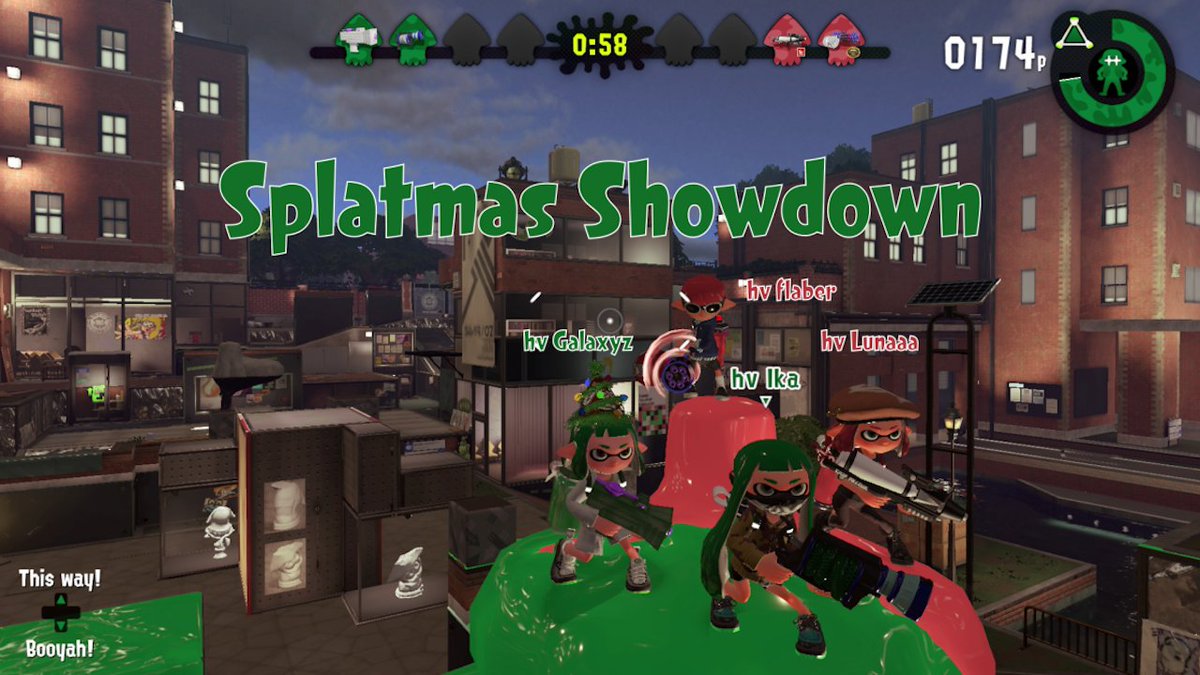 haven_spl's tweet photo. we placed 2nd in @splatoon2_amino and @SplatATweet 's Splatmas Showdown tourney! it was a wild ride, tysm to @galaxyz_spl , @ika_spl2 , @LunaaaTTV , @flaberdoodle1 , and @Isaac_sad_face (sub) for winning us our first silver medal. happy holidays everyone!🎄 https://t.co/4025ebxgOJ