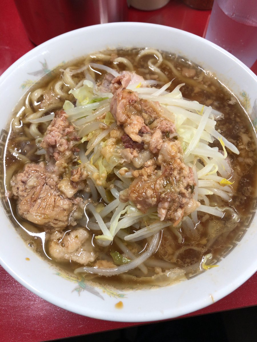 めりる On Twitter ラーメン二郎 越谷店 越谷 3 小ラーメン 麺