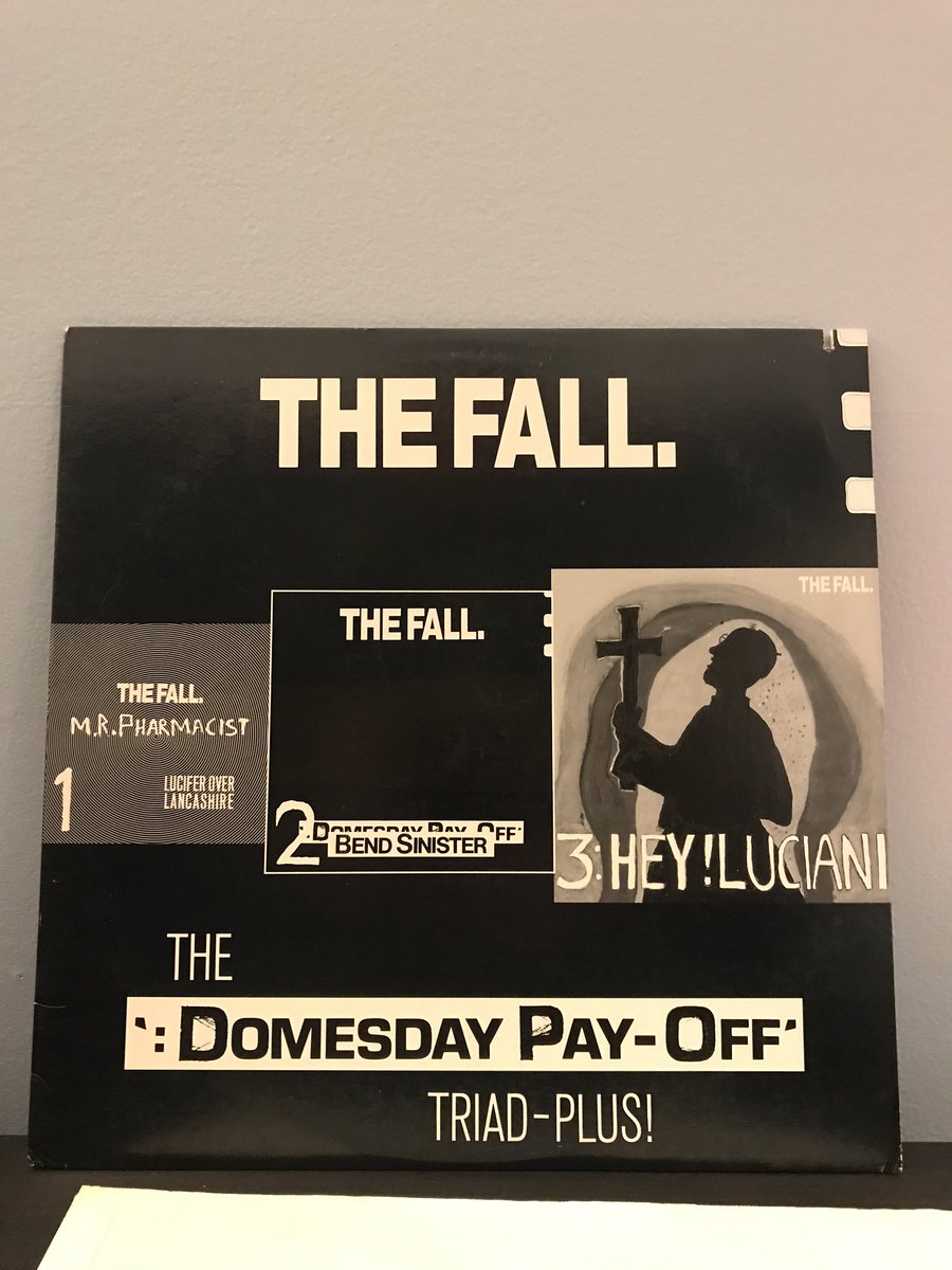 Spinning tonight #The Fall #PaulHanley #brixsmithofficial #Fallnews #The FallinFives #TheFallDaily #Stephenhanley6 #DazDarkside Killer collection for American consumption from what I consider a definitive lineup