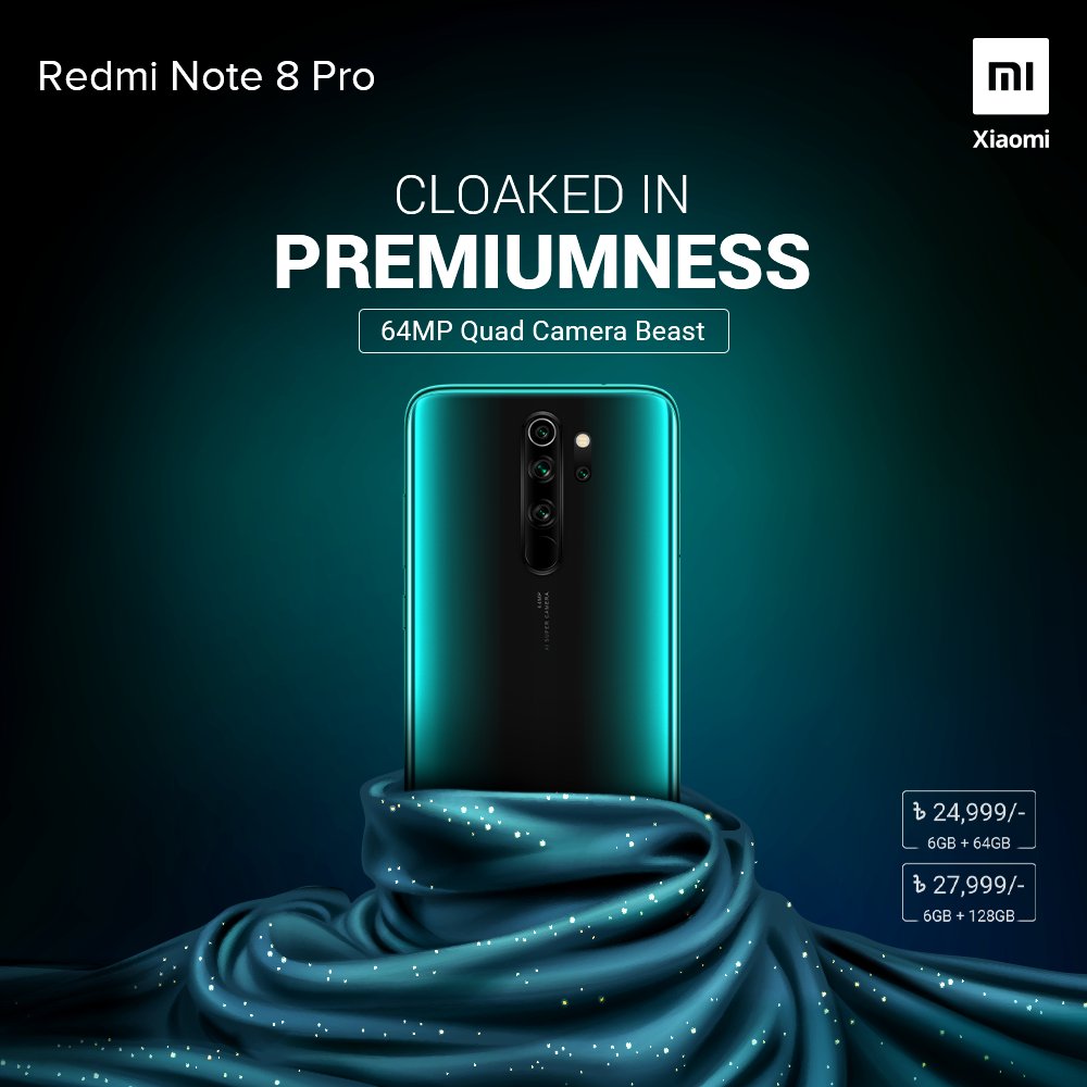 MiBangladesh's tweet photo. Time to outperform everyday with #64MPQuadCameraBeast #RedmiNote8Pro ๐๐๐ https://t.co/wzorNKreeP