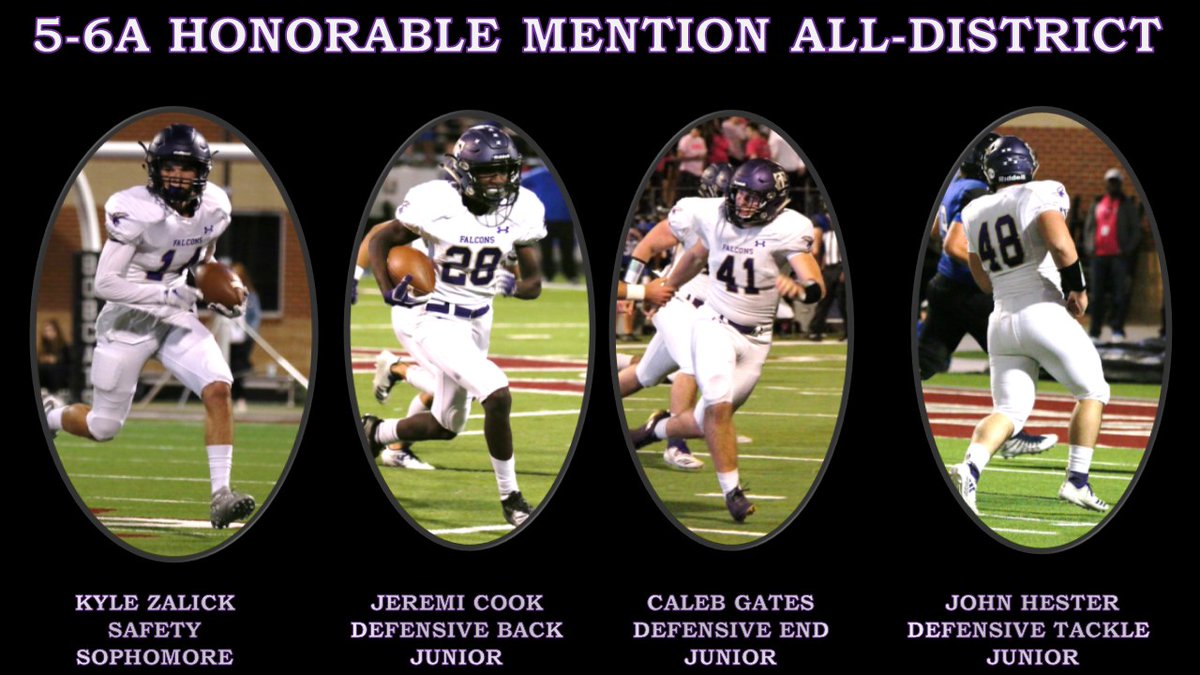 Congratulations to our 2019 Timber Creek Football 5-6A Honorable Mention All-District Defensive Selections. 

2022 DB Kyle Zalick: hudl.com/v/2CTDgN
2021 DB Jeremi Cook: hudl.com/v/2CKgFq
2021 DL/LB Caleb Gates: hudl.com/v/2CPPa1
2021 DL John Hester