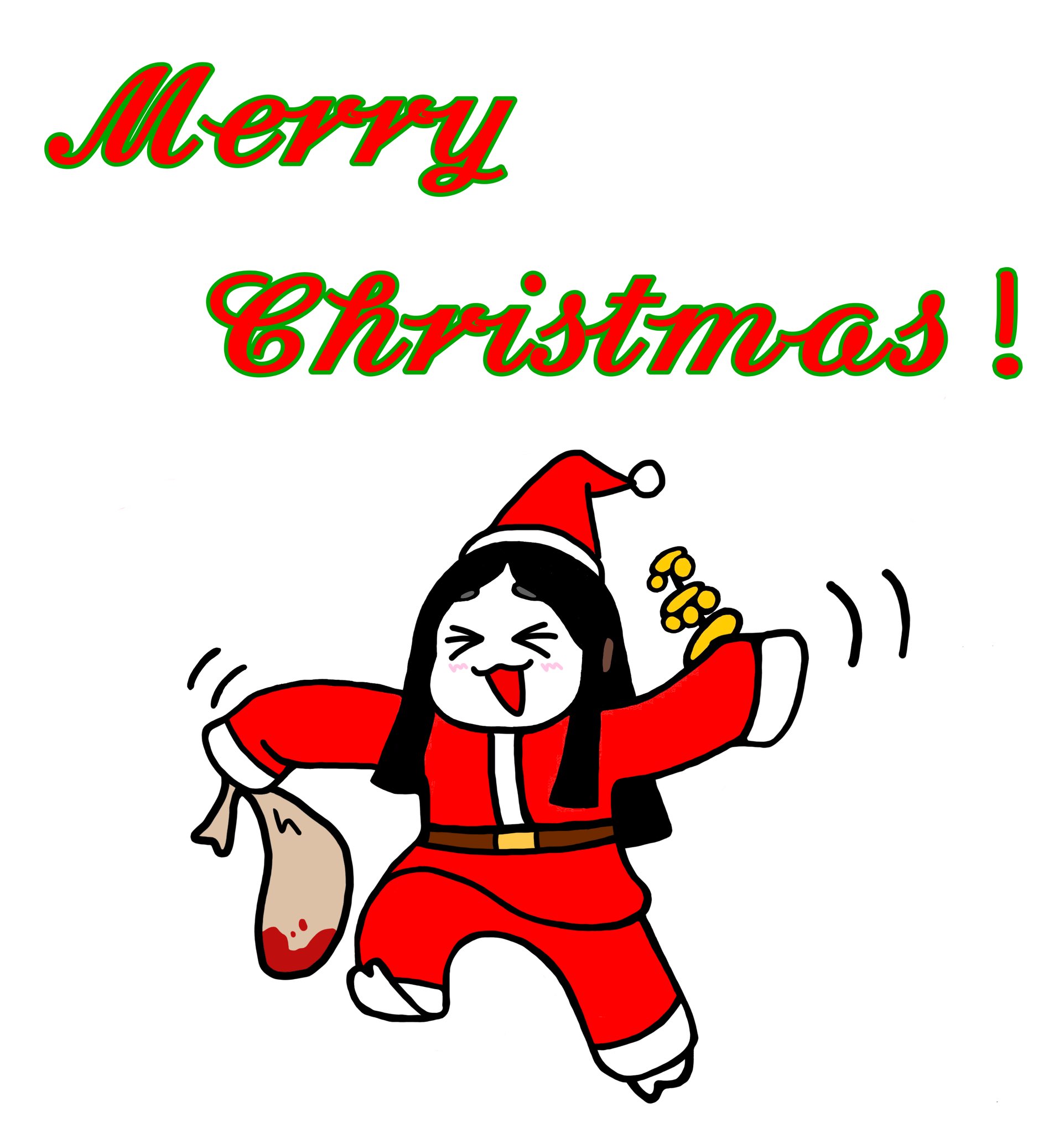 みさぎ クリスマス仕様の神楽鈴さん描いてみた 影廊 シャドーコリドー イラスト クリスマス T Co Cckpewvxrw Twitter
