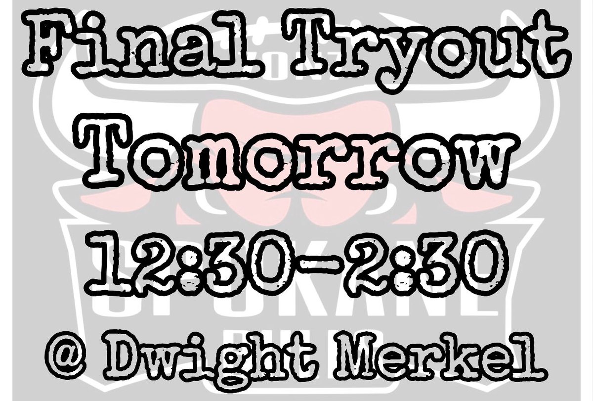 Final 7on7 Tryout‼️

Sunday December 22nd, 2019

12:30-2:30 @ Dwight Merkel

Grades: 6th/7th/8th &amp; 9th/10th/11th