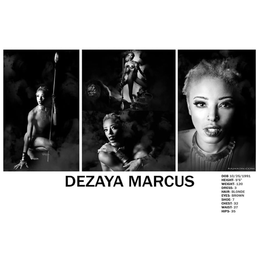 _DeZayaReshae_'s tweet image. #ModelCompCard