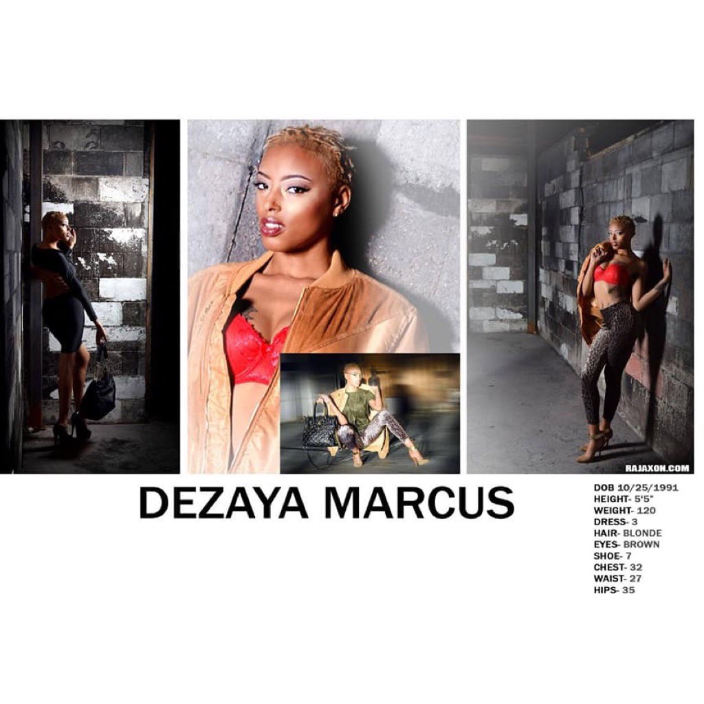 _DeZayaReshae_'s tweet image. #ModelCompCard