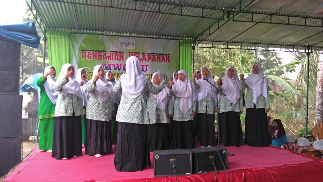 pengajian selapanan MWC NU Kec. Padureso di Masjid Nurul Huda Dk.Jatiteken Wetan Desa Balingasal
