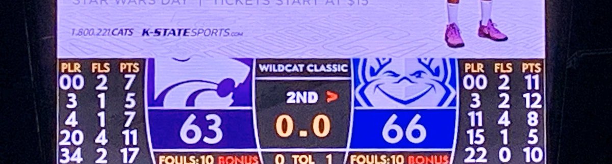 DrJWGraham's tweet photo. Sawyer &amp; I secured some great seats to watch our @SaintLouisMBB defeat the @KStateMBB for the 10th W of the season. #Billikens #SLU https://t.co/8KKeR88bkV