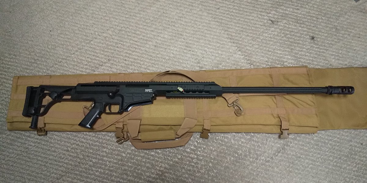 bemax_japan's tweet photo. SNOW WOLF製バレットM98Bのカスタム作業完了です❕
飛距離が短く弾道もバラツク💦という事でご依頼頂きました😀デチューンの為にメッチャ短くカットされた、このメインスプリングでは、確かに厳しいですね😆
#bemax #SNOWWOLF #バレット #M98B #電動ガン #修理 #カスタム #海外製 https://t.co/yCGWWYSrU3