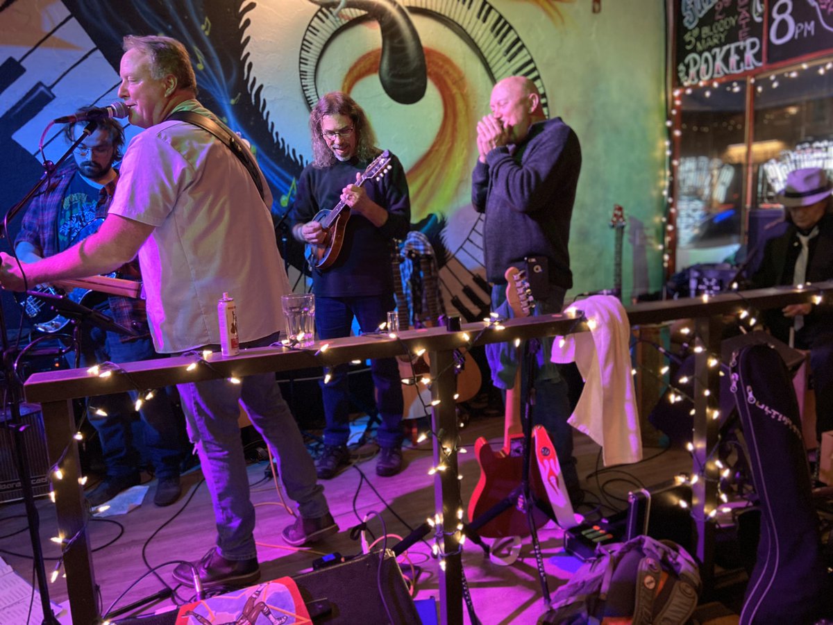 HeartbreakRodeo's tweet photo. Our buddies @BigTrainBlues are at it again with a solid set from now ‘til 11:30 at @bisonwitches_OK Rockin’ blues, baby! https://t.co/QrgHqhlmxw