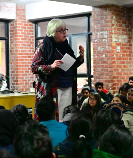 janeohlmeyer's tweet photo. As an historian I usually write history. This week I have lived it. It has been a privilege to be part of @JNUSUofficial solidarity meetings & peaceful Delhi protests.
Students have inspired a nation. Nehru was right. #StudentsAgainstCAA #StandWithJamia
Next stop Donegal. https://t.co/5xxpnmI4db