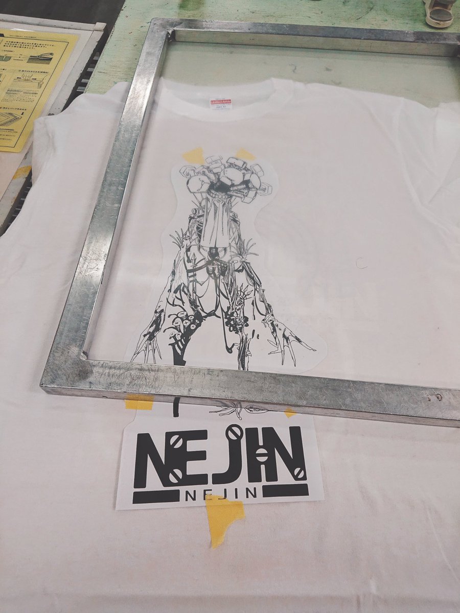 CMYK_Days's tweet photo. Tシャツ作ってます https://t.co/CdOdNzRHm3